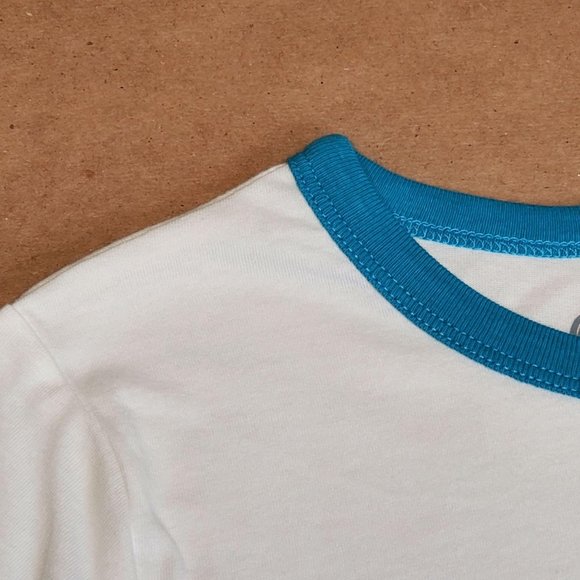 Oshkosh B'gosh Monsters Tee Size 8 White - Picture 4 of 5